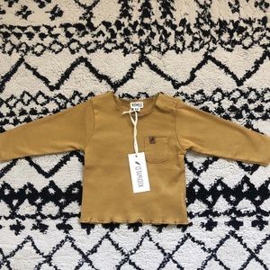 KidWild organic long sleeve pocket tee